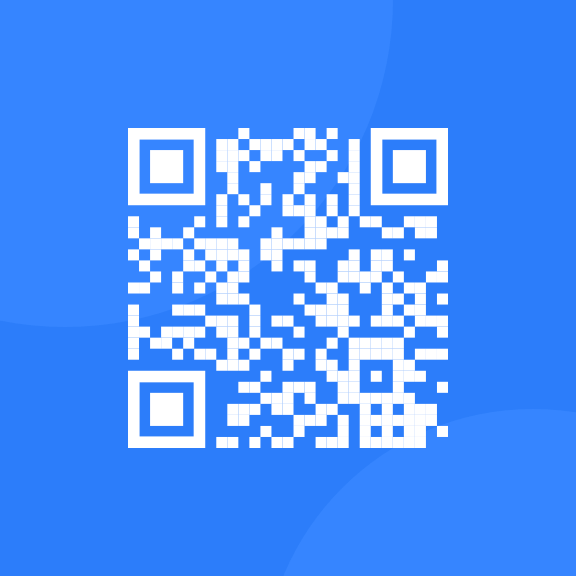 QR code for Frontend Mentor link